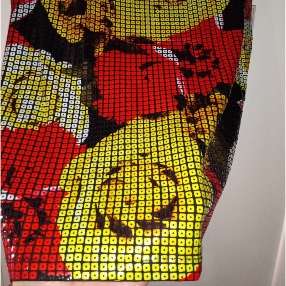 [B3] Peter Nygard Roses Mosaic Multicolor Sleeveless Top, Size XL - Picture 5 of 7